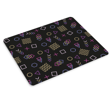 Patronen muismat geometrische kleuren vormen - TenStickers