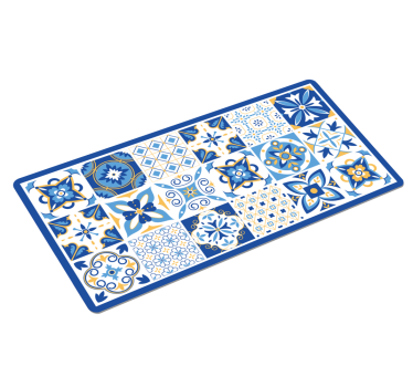 Originele XXL muismat Blauwe mediterrane stijl - TenStickers