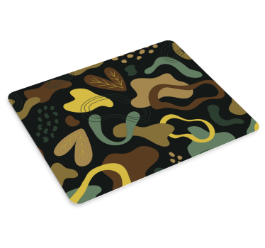 Patronen muismat abstract natuurlijke vormen - TenStickers