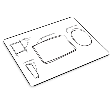 Speelruimte ontwerp muismat - TenStickers