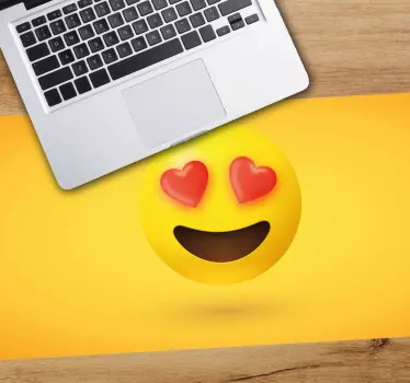 Citaat muismat love emoji uitdrukking - TenStickers