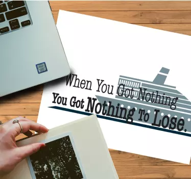 Citaat muismat motivational quote afbeelding - TenStickers