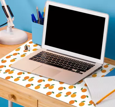 Fruit sinaasappel genot patronen muismat - TenStickers