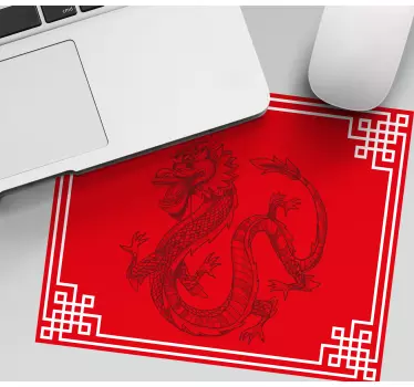 Gaming muismat artistieke draak weergave - TenStickers