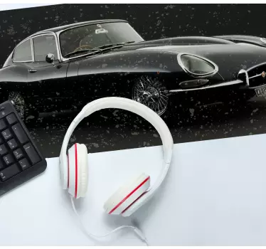 Gaming muismat classic car profiel - TenStickers