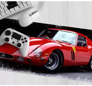 Gaming muismat classic raceauto - TenStickers