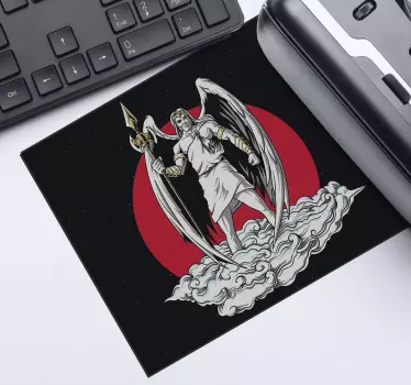 Gaming muismat epische vleugelige beschermer - TenStickers