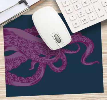 Gaming muismat octopus tentakel design - TenStickers