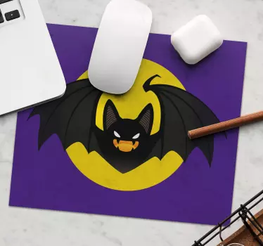 Gaming muismat spooky vleermuis embleem - TenStickers
