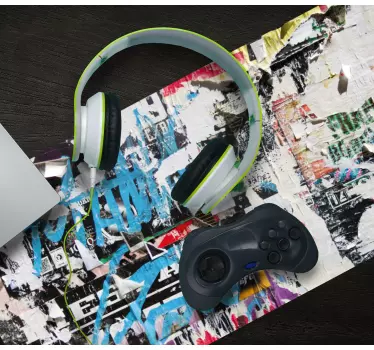 Gaming muismat urban straatstijl - TenStickers