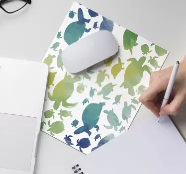Kleurrijke schildpad pack muismat - TenStickers