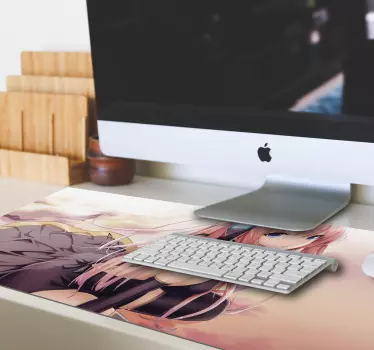 Anime karakter XXL muismat Sexi - TenStickers