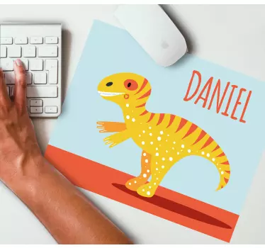 Originele muismat kleurrijk dinosaurussymbool - TenStickers