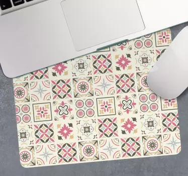 Originele muismat "nicolle" collage - TenStickers