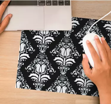 Patronen muismat elegante botanische component - TenStickers