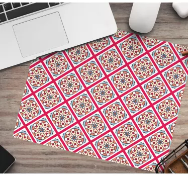 Patronen muismat geometrisch multikleurig motief - TenStickers