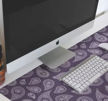 Patronen muismat ingewikkeld paisleymotief - TenStickers