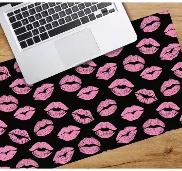 Patronen muismat kiss print patroon - TenStickers