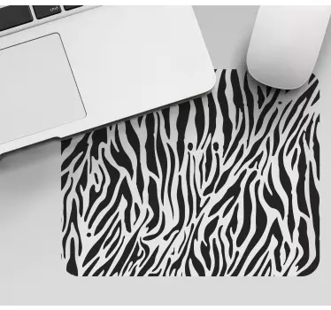 Patronen muismat stijlvolle zebra strepen - TenStickers