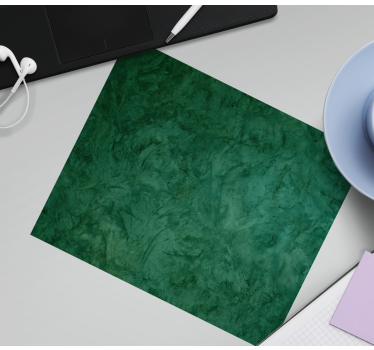 Wervelende groene textuur patronen muismat - TenStickers