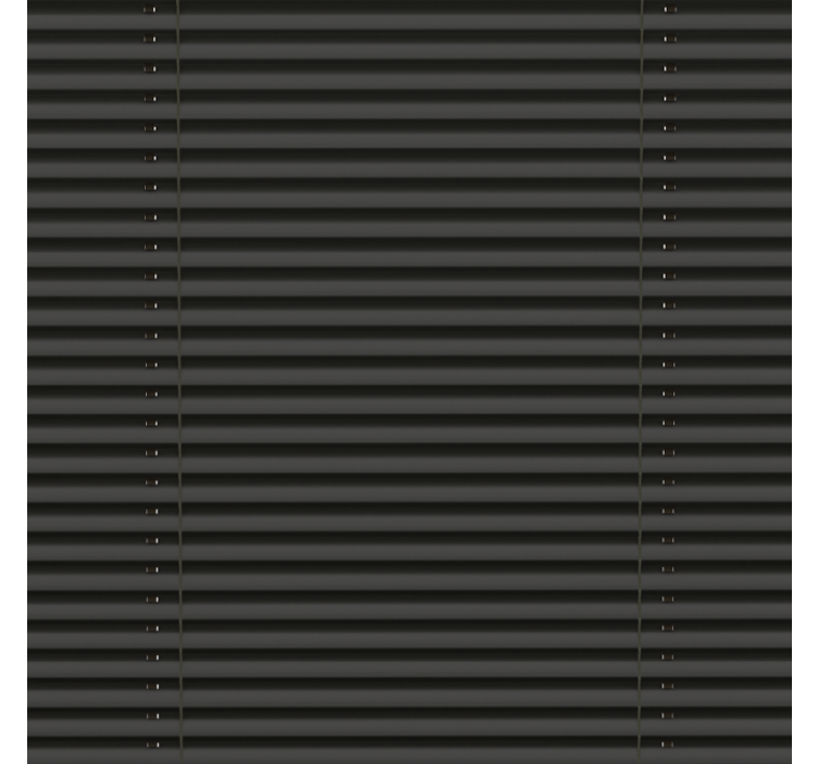 Zwarte blind met gaten rolgordijn keuken - TenStickers