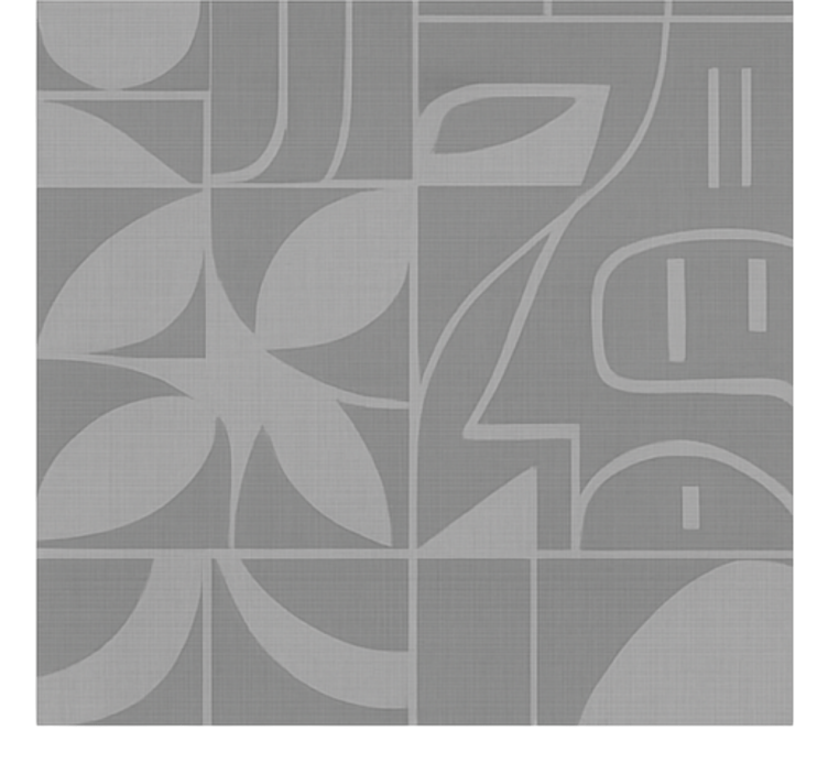 Abstract modern patroon rolgordijn grijs - TenStickers