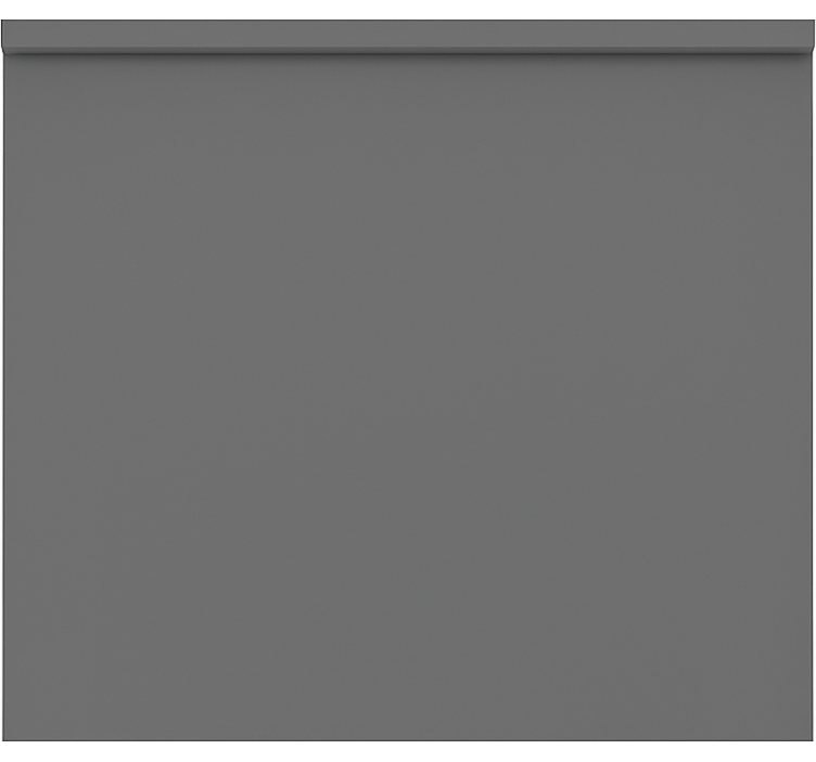 Effen elegante kleur rolgordijn grijs - TenStickers