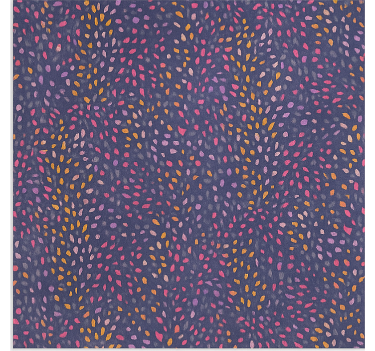 Abstract bloemenpatroon rolgordijn hoofd slaapkamer - TenStickers