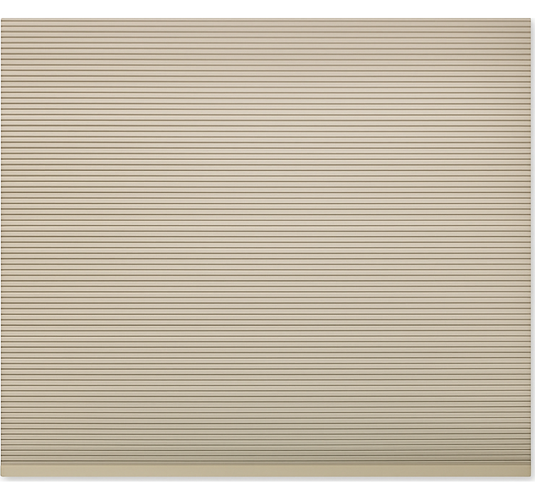 Beige cellulaire tint rolgordijn tienerkamer - TenStickers