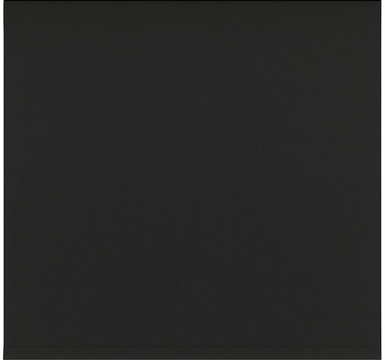 Rolgordijn kantoor trendy basic zwart - TenStickers