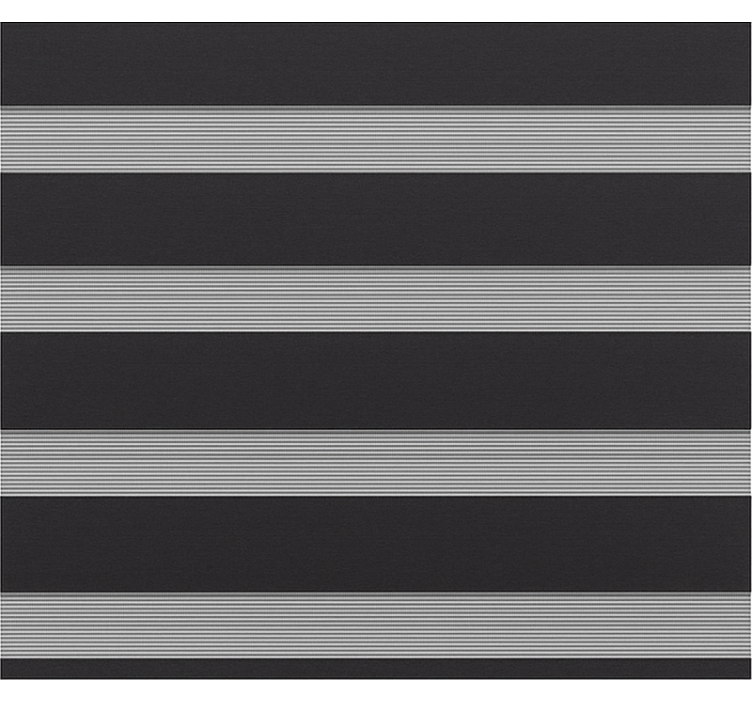 Rolgordijn kantoor trendy zwart zonwering - TenStickers