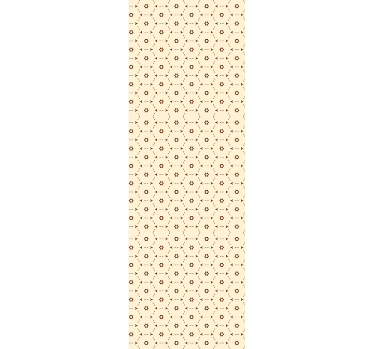Thuis kantoor raambekleding abstract hexagon patroon - TenStickers