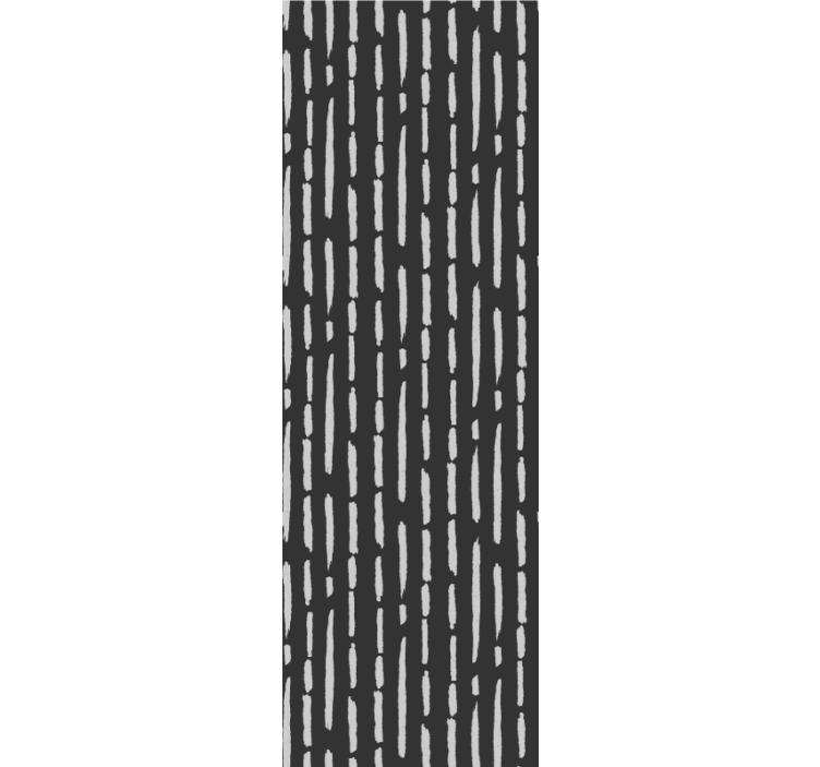 Rolgordijn keuken gestreept achtergrond inktborstelpatroon - TenStickers