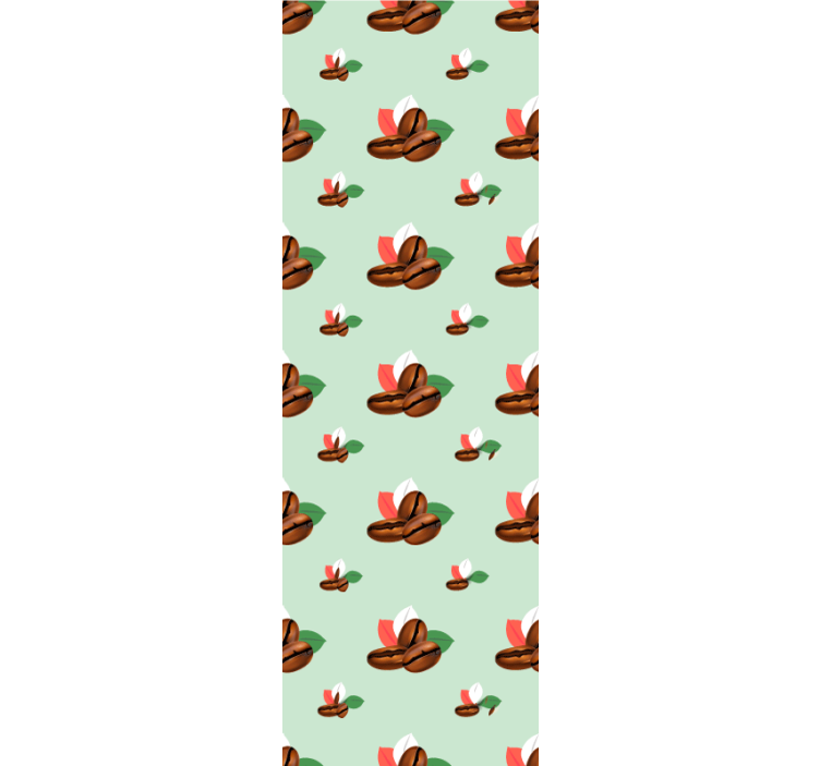 Rolgordijn keuken coffee overal - TenStickers