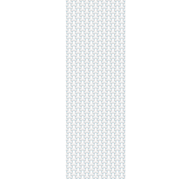 Eetkamer rolgordijn geweven stof - TenStickers