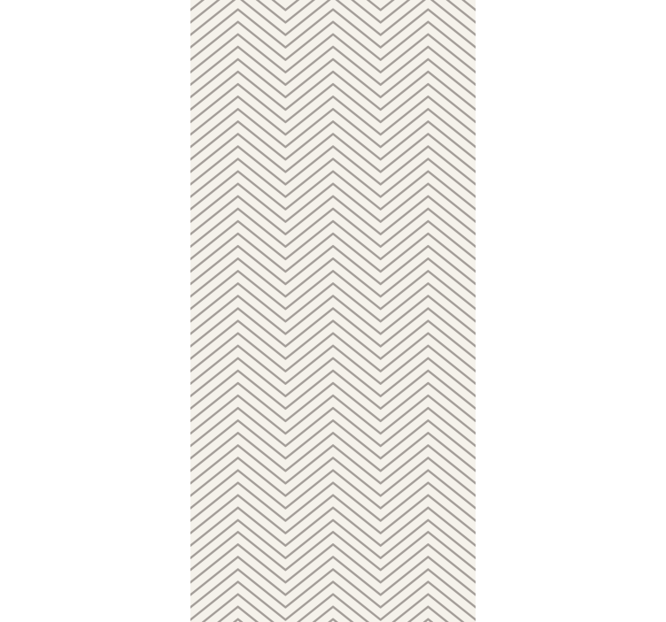 Eetkamer rolgordijn grijze lijnen - TenStickers