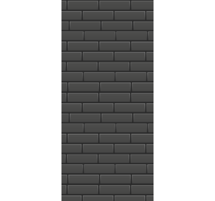 Eetkamer rolgordijn betonblok textuur - TenStickers