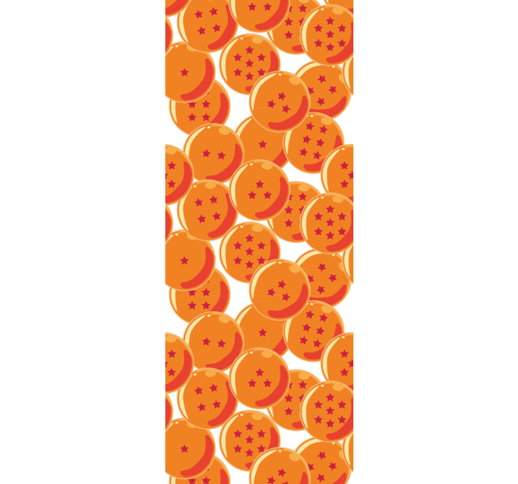 Rolgordijn kinderkamer drakenballen - TenStickers