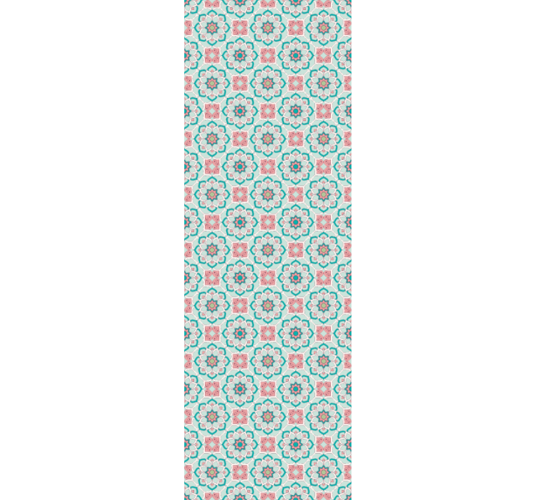 Rolgordijn kantoor in granny chic stijl - TenStickers