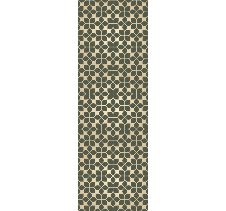 Rolgordijn kantoor luxe gouden patronen - TenStickers