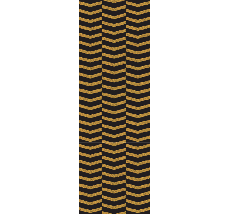 Rolgordijn kantoor marmer gouden lijnen - TenStickers