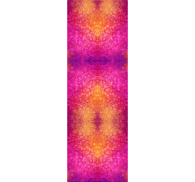 Rolgordijn tienerkamer splash kleuren - TenStickers