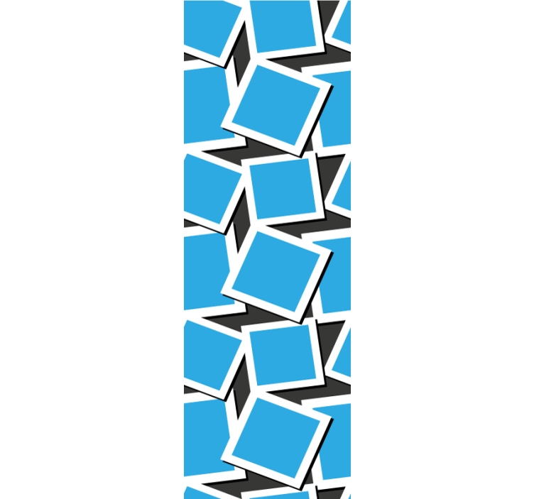 Rolgordijn tienerkamer fotocollage medley - TenStickers