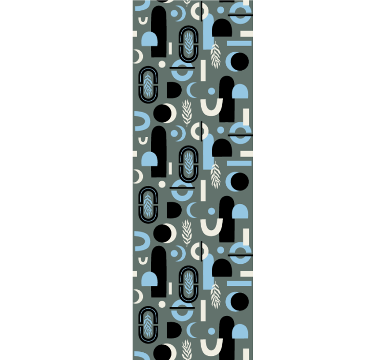 Moderne raambekleding geometrische vormen collage - TenStickers