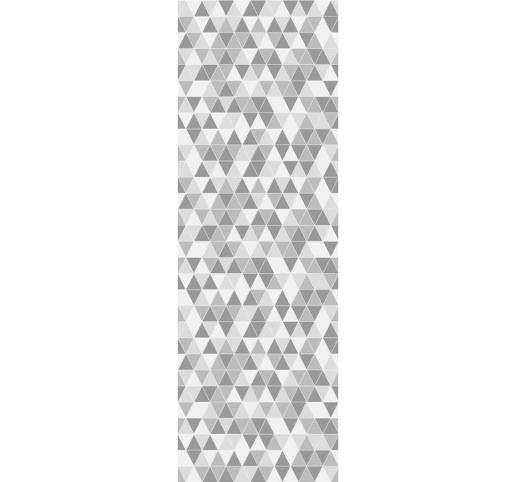 Moderne raambekleding minimalistische grijstinten variatie - TenStickers