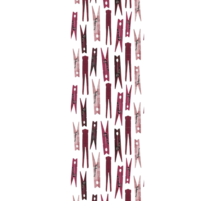 Moderne raambekleding met wasknijperpatroon - TenStickers
