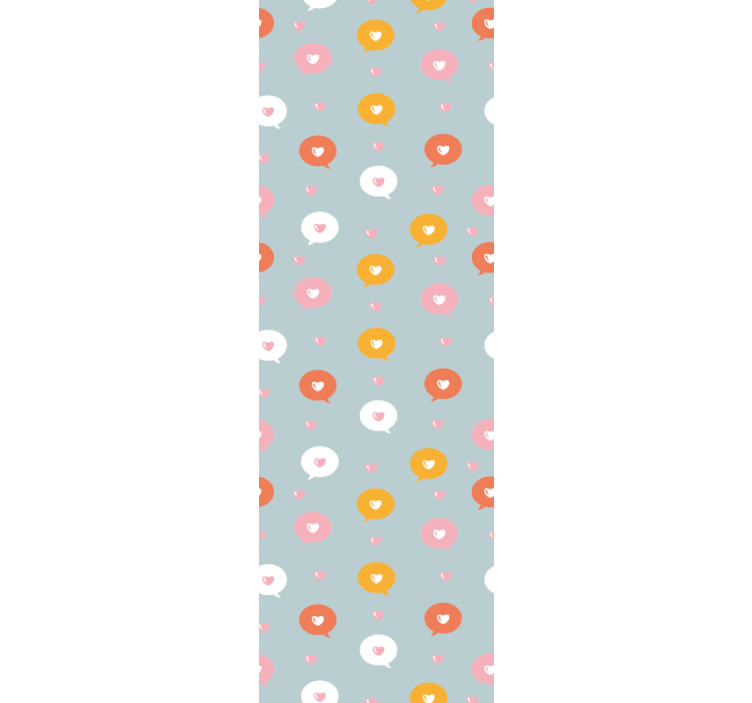 Moderne raambekleding liefde bericht sjablonen icoon - TenStickers
