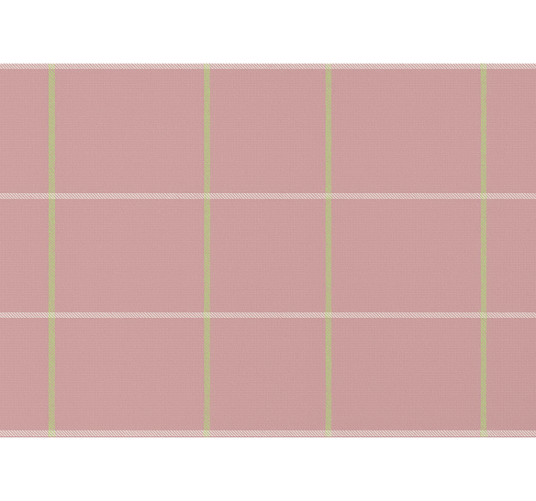 Roze rolgordijn modern patroon - TenStickers