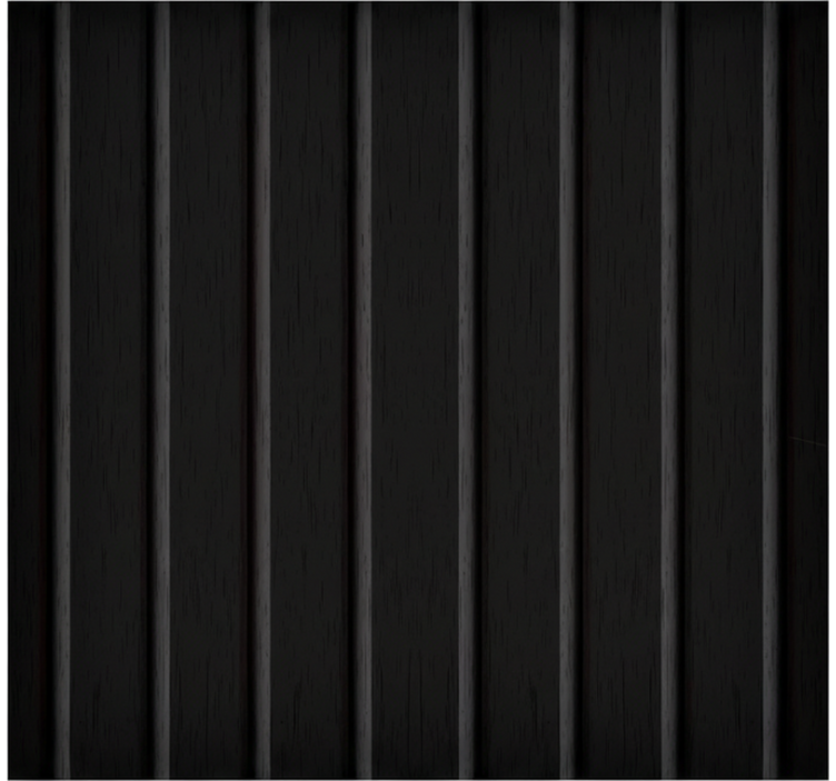 Elegant raambekleding rustic zwart paneel - TenStickers