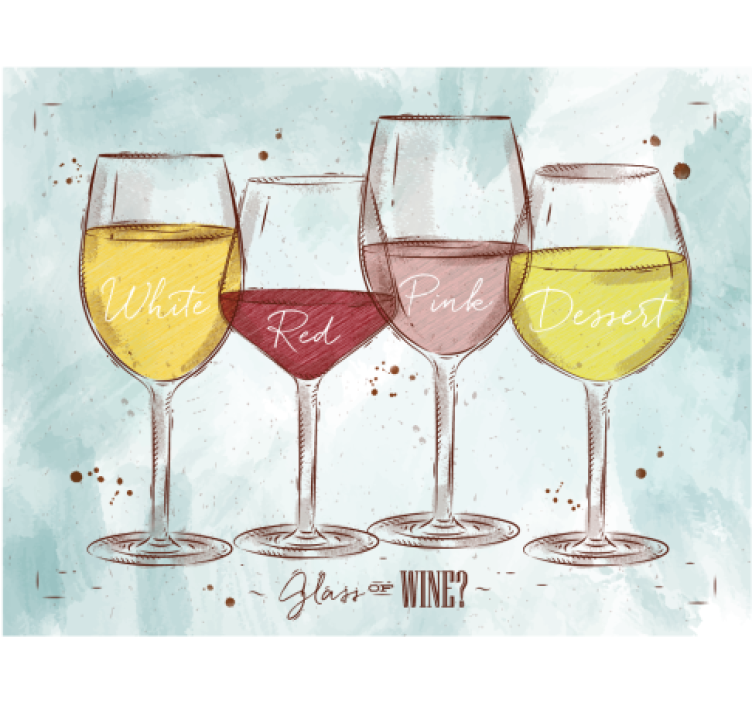 Rolgordijn keuken rustiek wijn - TenStickers